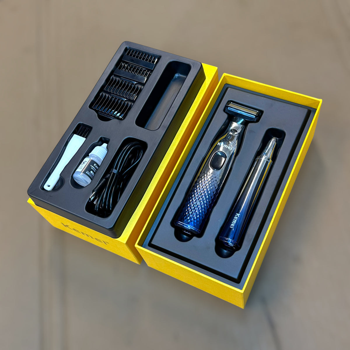 Kemei 2-In-1 Professional Grooming Kit