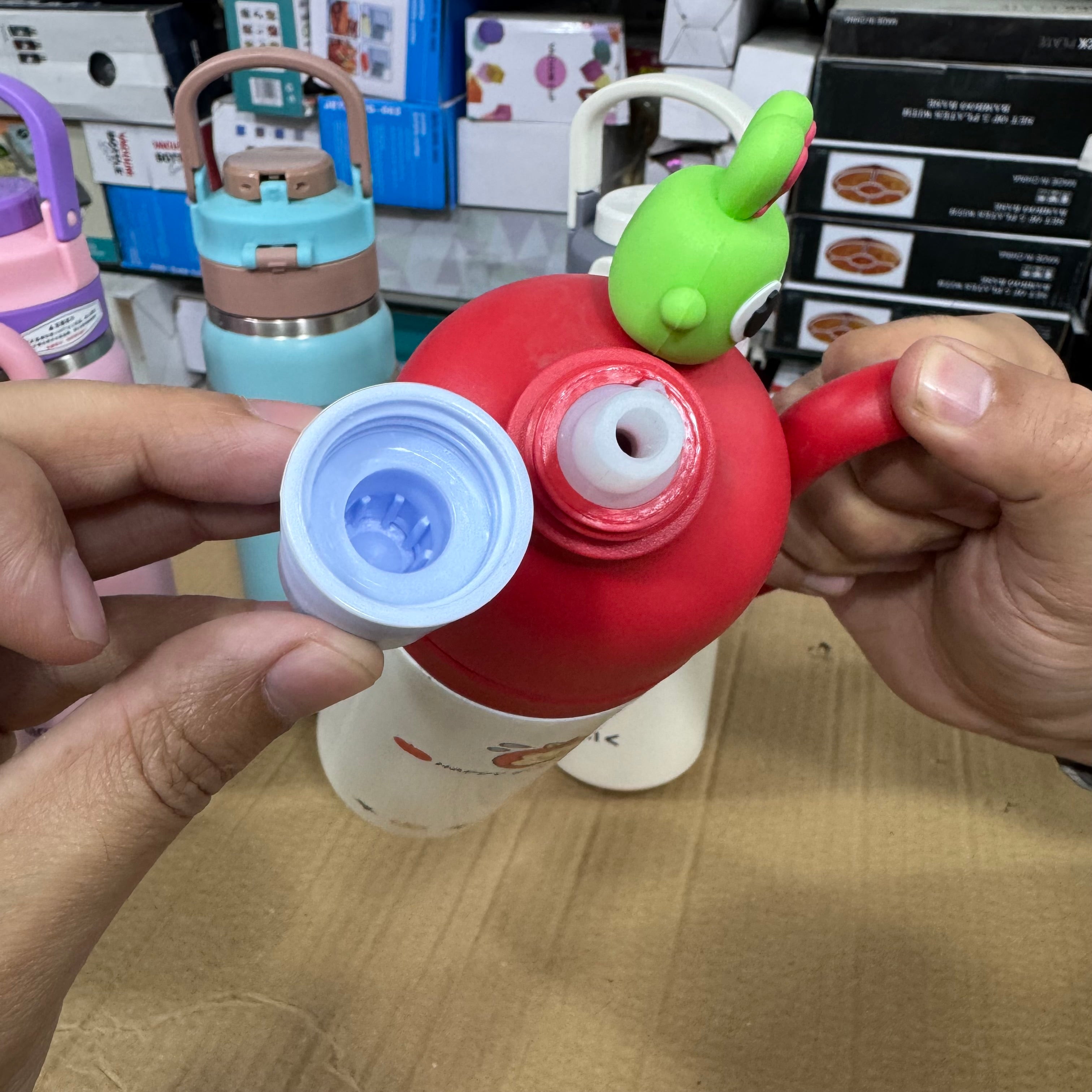 3D Bunny Kids Insulated Bottle Lot Imported