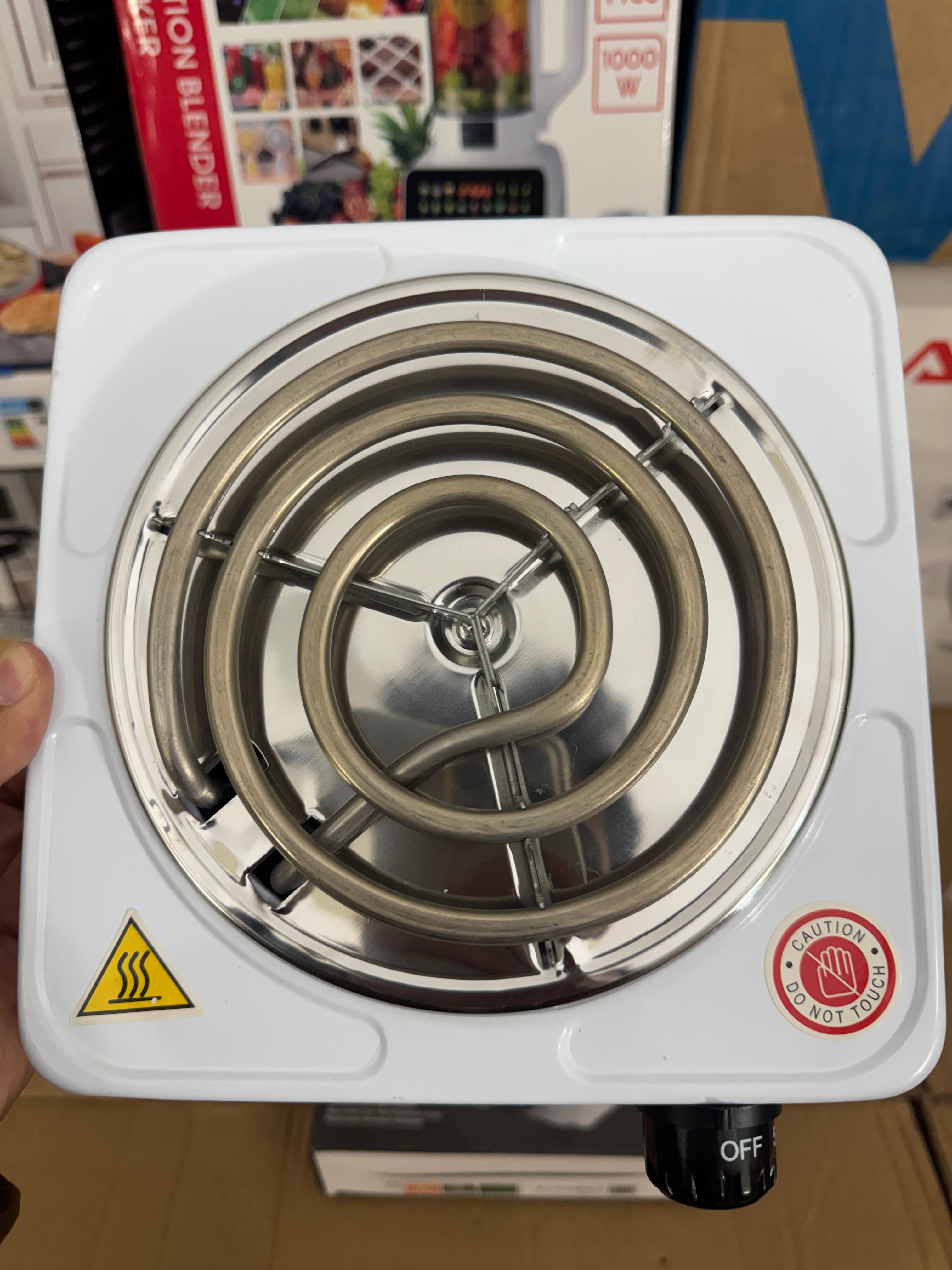 RAF R.8010B Mini Electric Stove | 1000W Portable Hot Plate Countertop Burner-Europe Lot