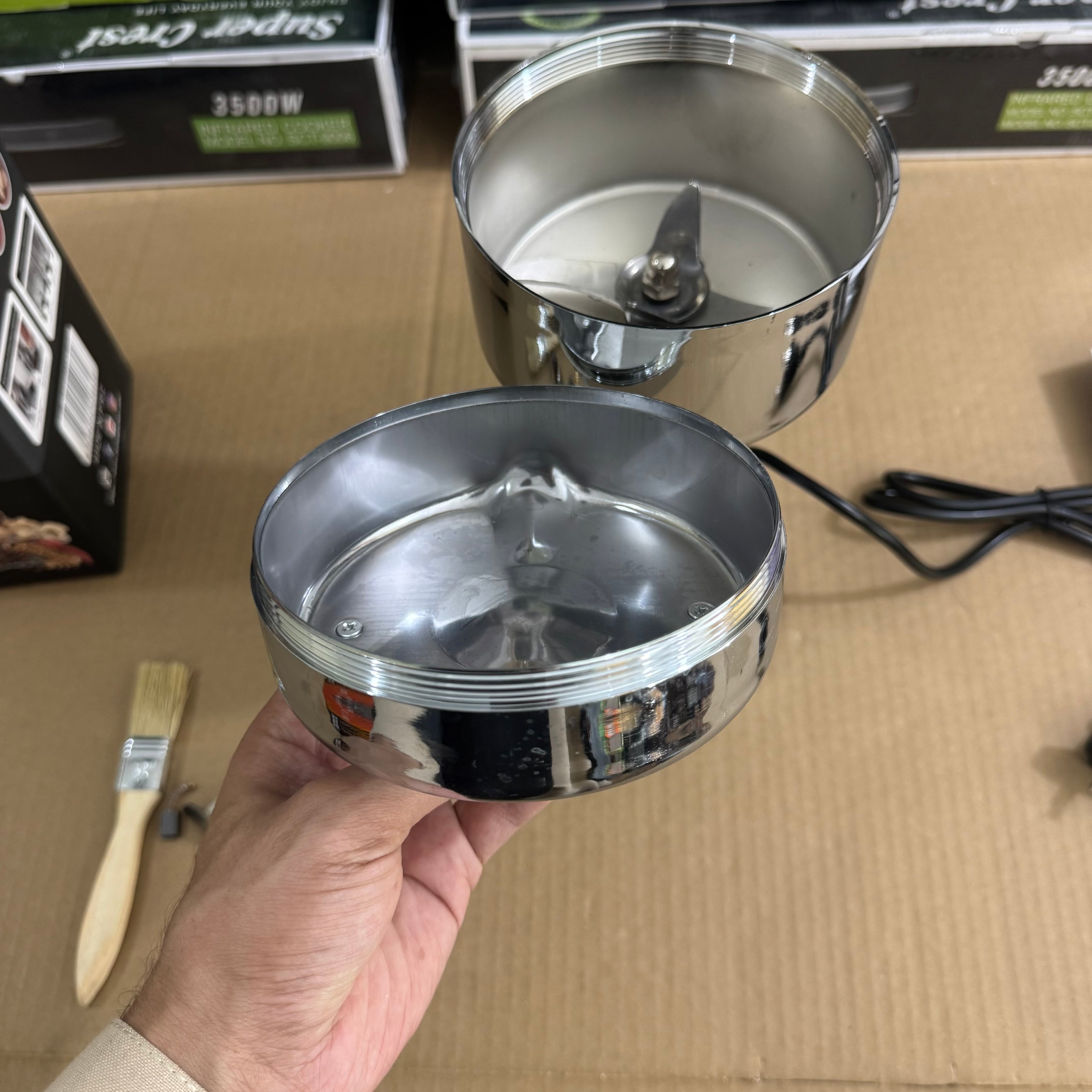 BOMA 1200W High-Speed Electric Spice & Coffee Grinder (BM-250G) Lot Imported