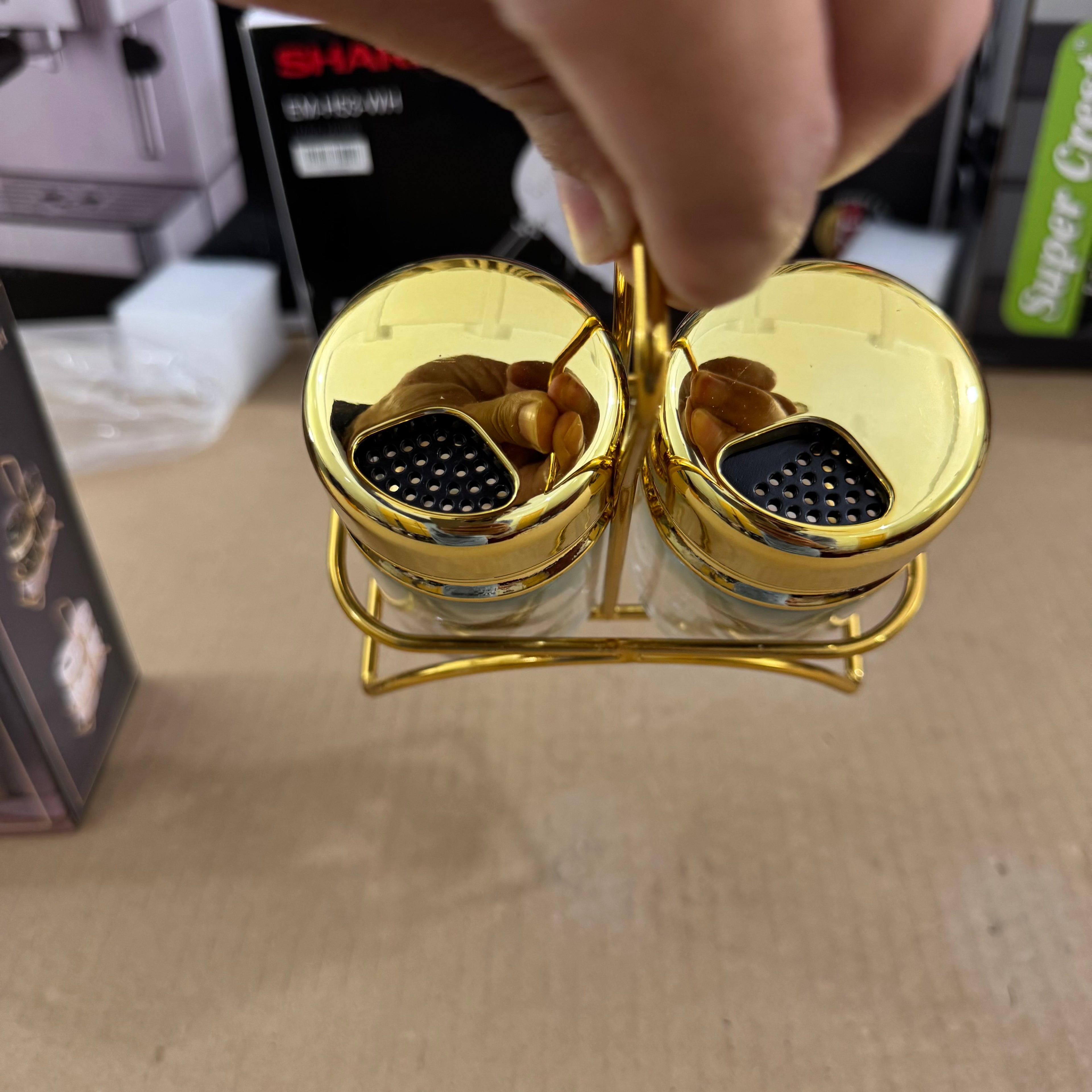 Glass 2-Piece Condiment Set – Original
