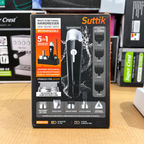 Suttik 5-in-1 Rechargeable Hair Clipper & Grooming Kit