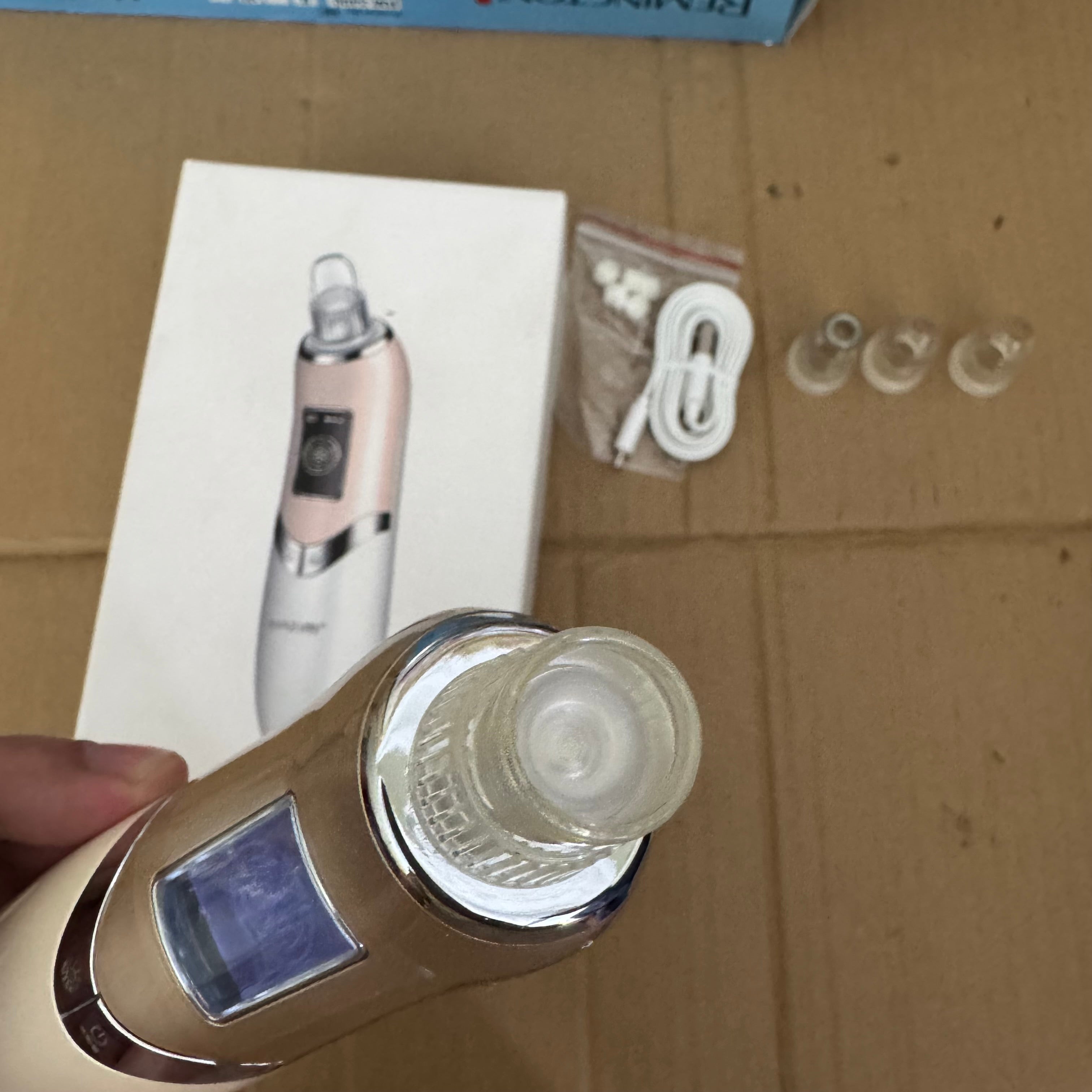 Binzim Electric Blackhead Remover Vacuum Pore Cleaner | Deep Cleansing, Whitehead & Acne Extractor