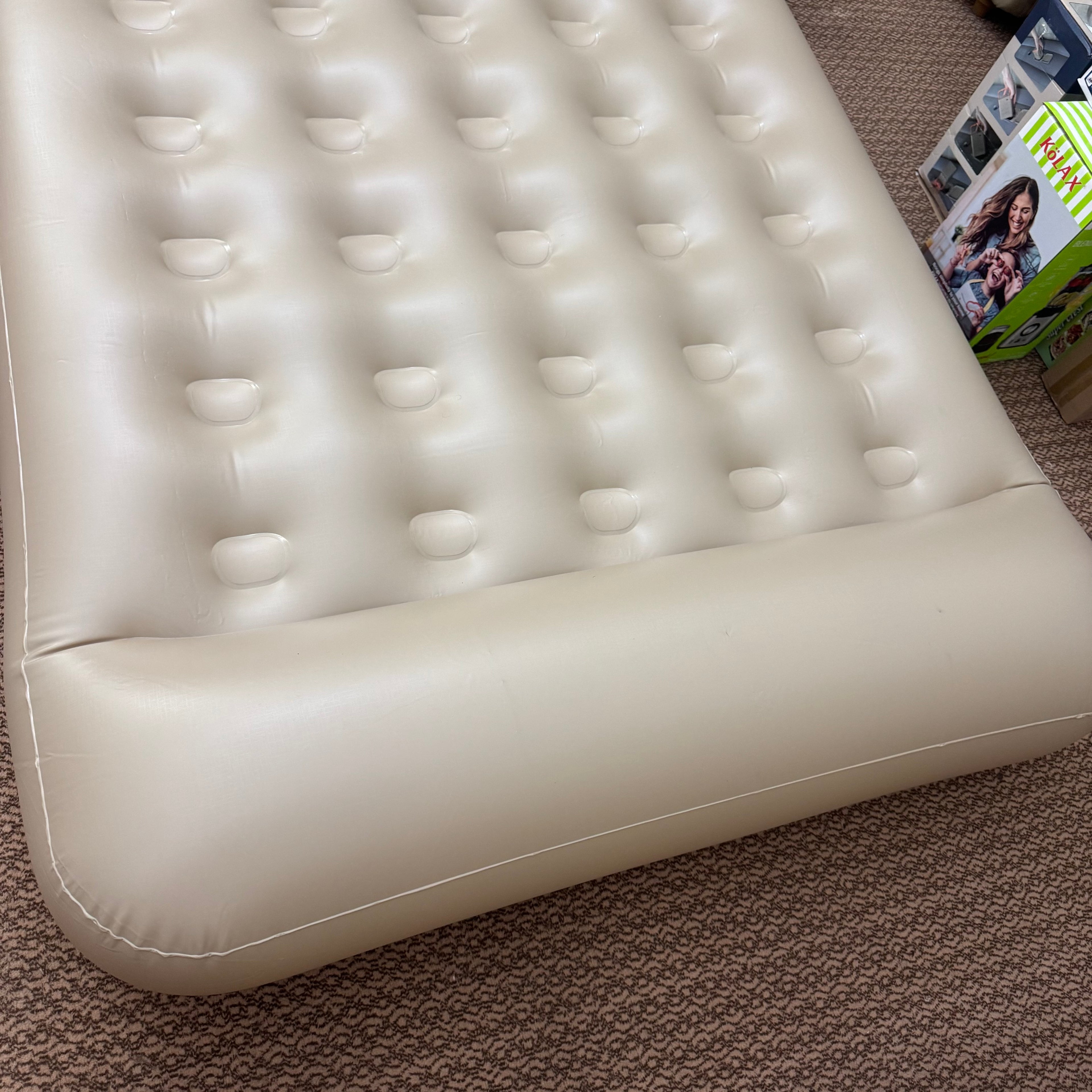 Double Size Inflatable Air Bed with Electric Pump  Lot Imported