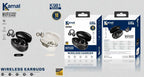 Kamal K981 Wireless Earbuds – HiFi Stereo Sound TWS Earphones