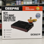 Geepas Digital Infrared Cooker GIC6921P - 6Month warranty