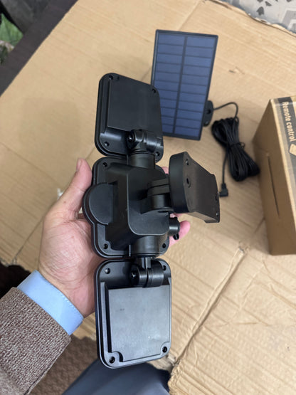 Lot Imported JD Solar Sensor Light – Remote Controlled Outdoor Security Lamp