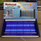 National Double Tube 10W Electric Mosquito & Insect Killer - Lot Imported
