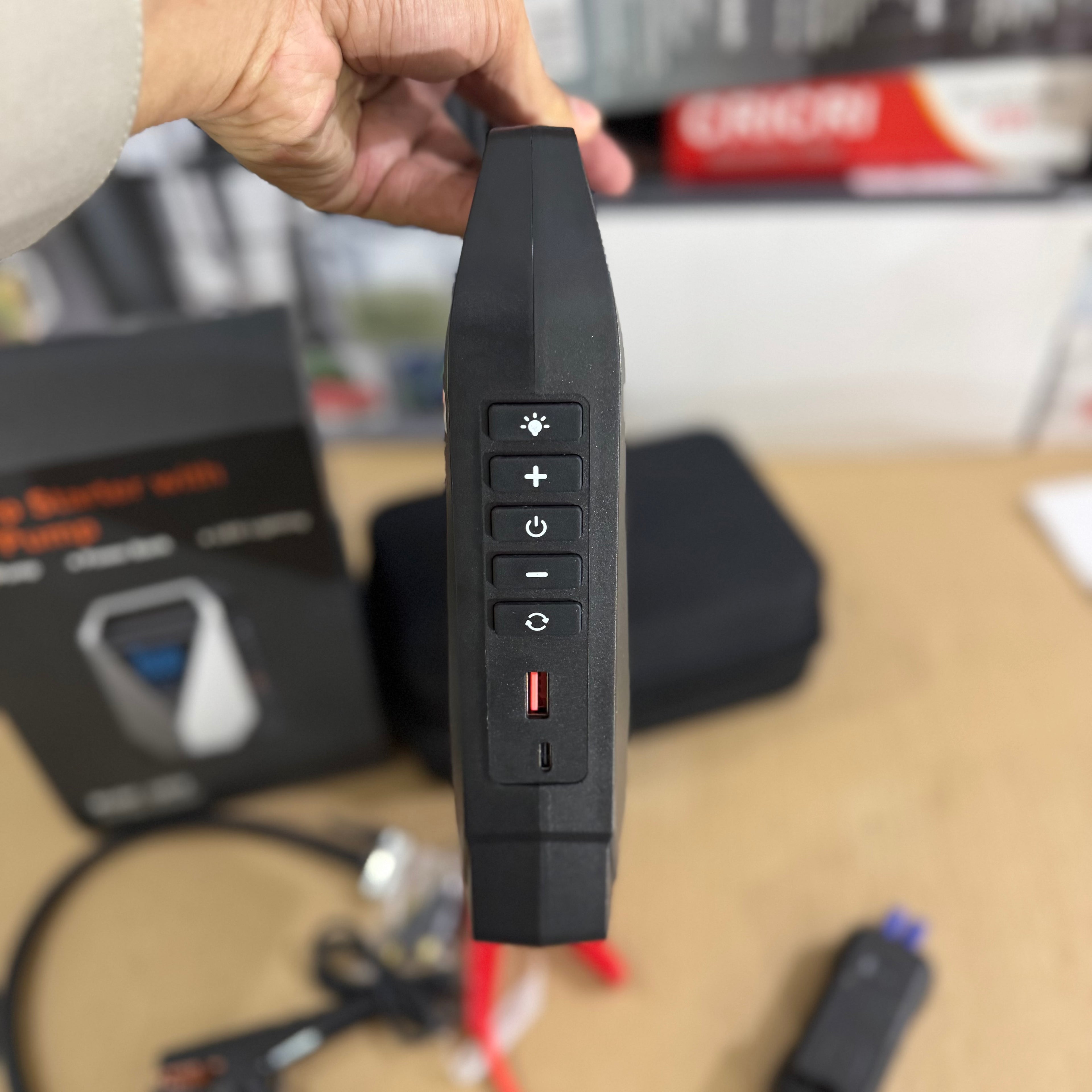 Portable Jump Starter & Air Pump (Model: LB12) – Original Lot Imported