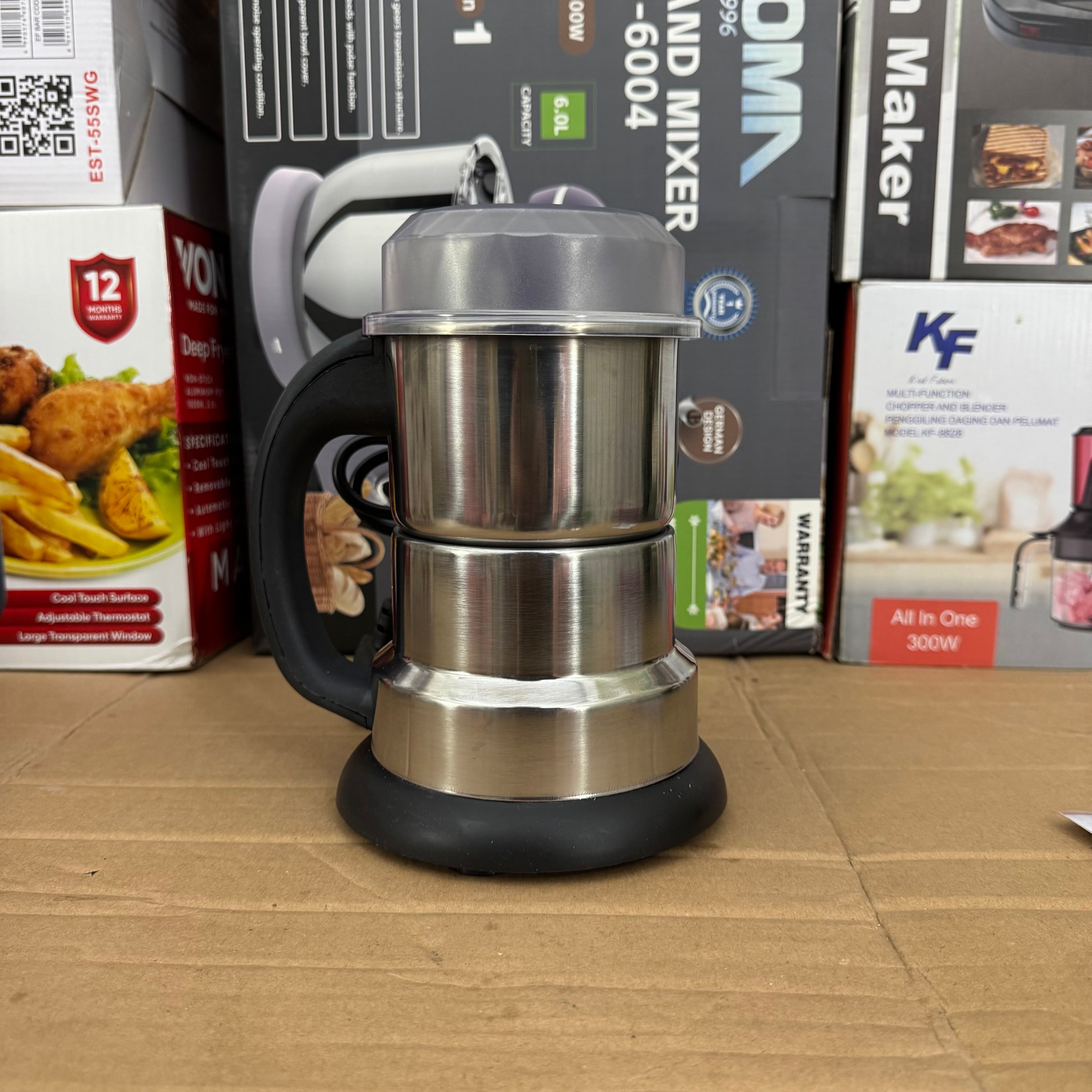 Kenwood Electric Spices & Coffee Grinder – 150W Stainless Steel Multifunction Grinding Machine for Nuts, Beans, and Grains