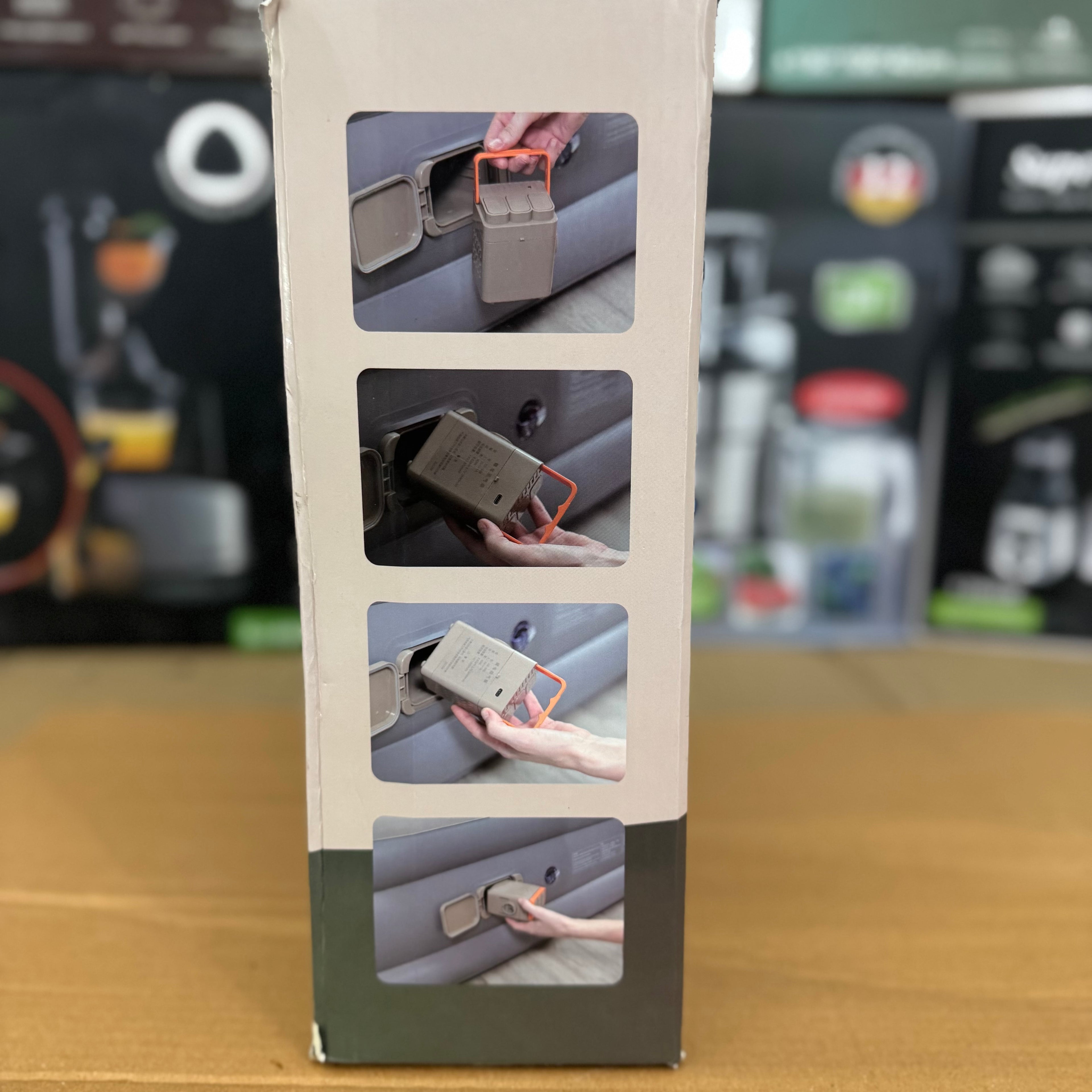 Leedsooy Single Size Inflatable Air Bed - Model 93003 Lot Imported