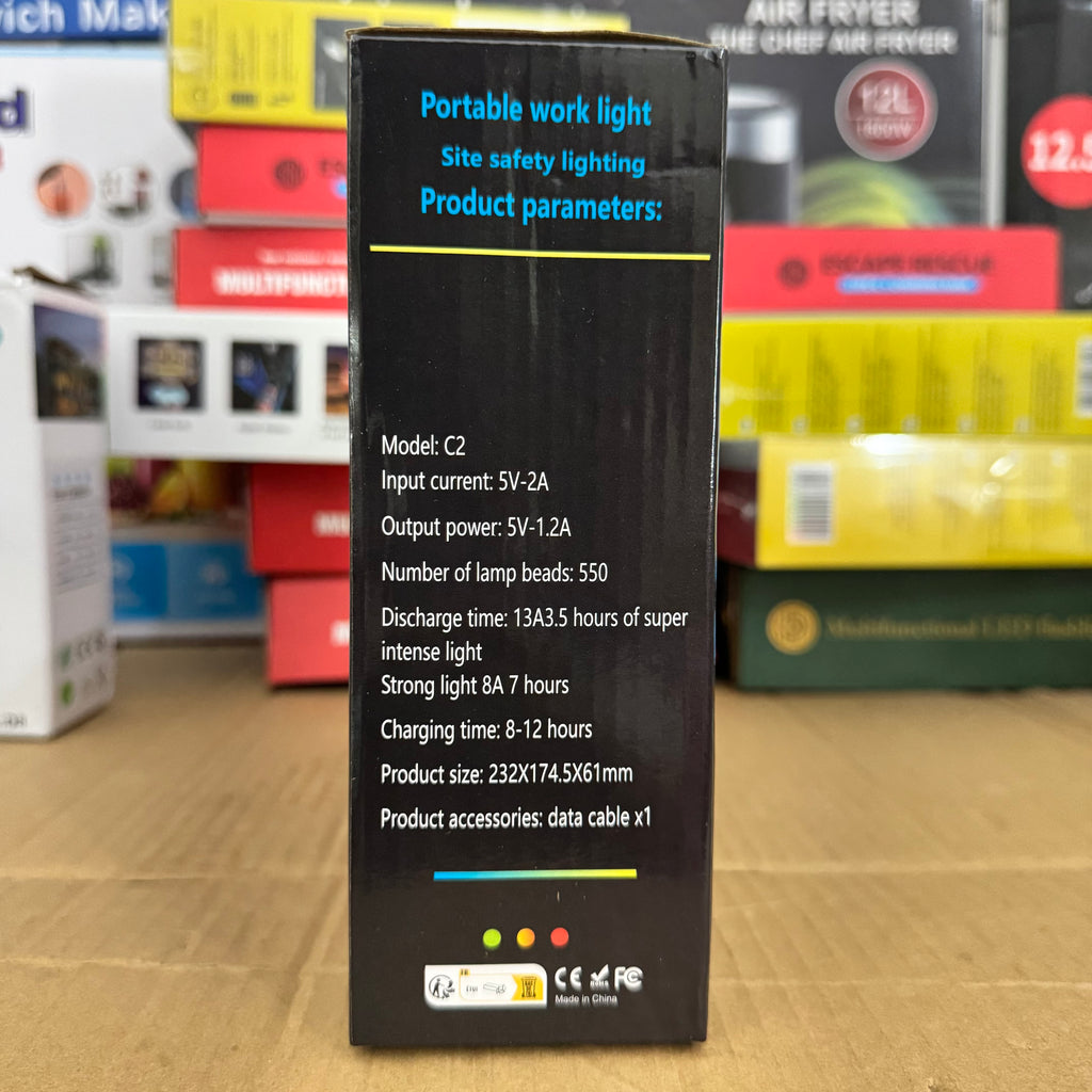 Lot Imported ABD C2 Portable Work Light