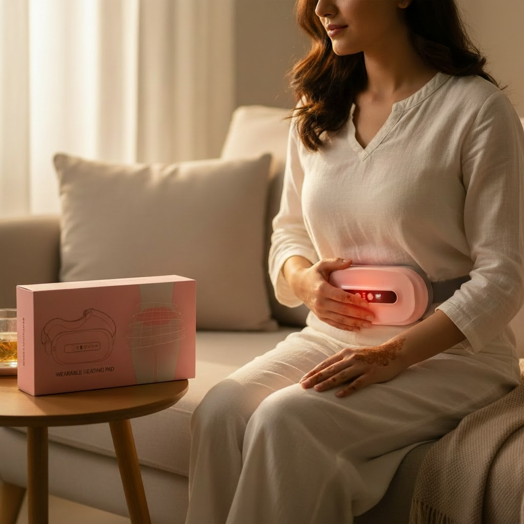 Lot Imported Wearable Heating Pad – Portable Menstrual & Waist Relief Belt