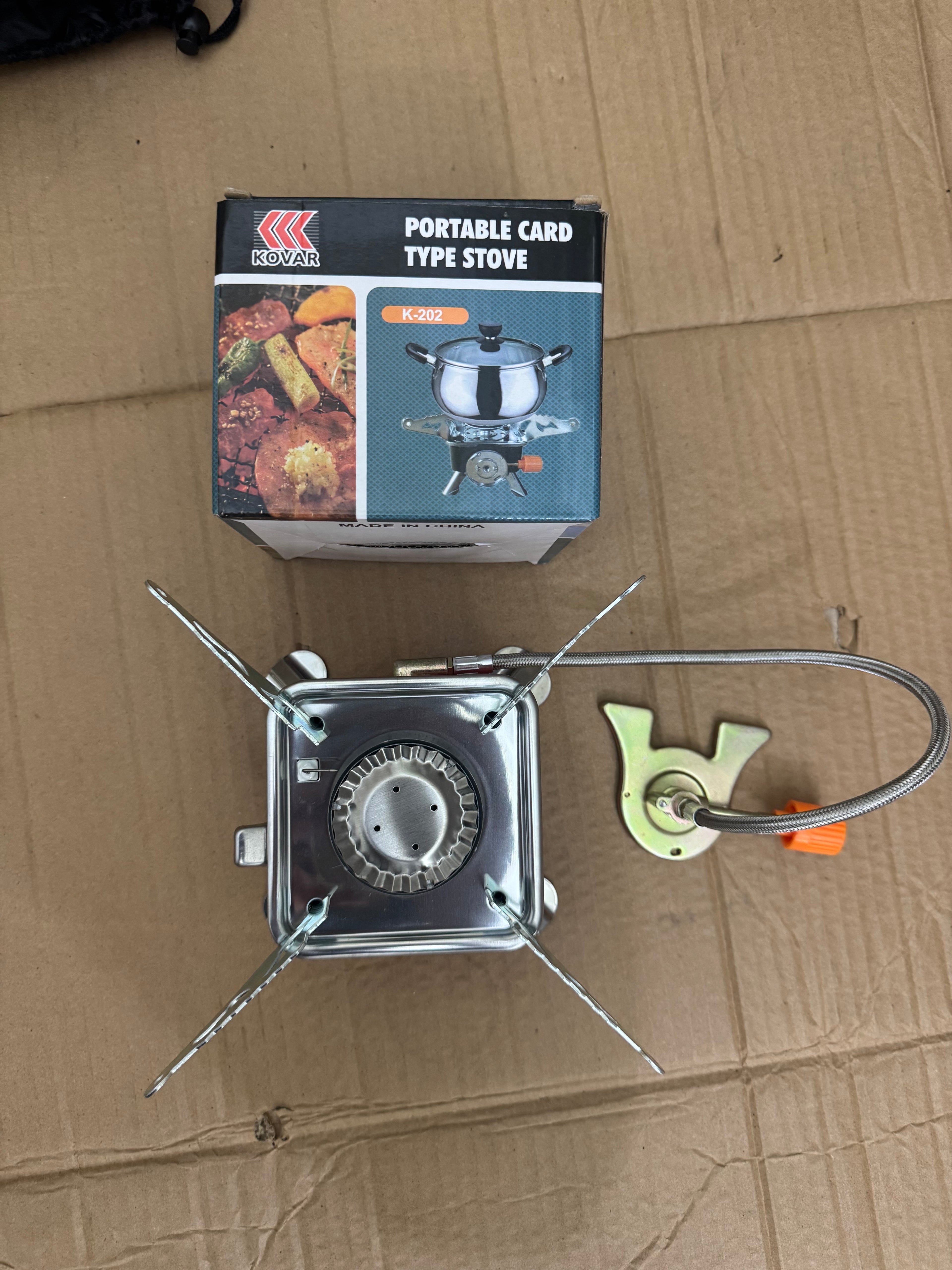 Portable Camping Gas Stove K-202 | Lot Imported
