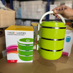 Lot Imported 3.0L Extra Large 3-Tier Stainless Steel Lunch Box