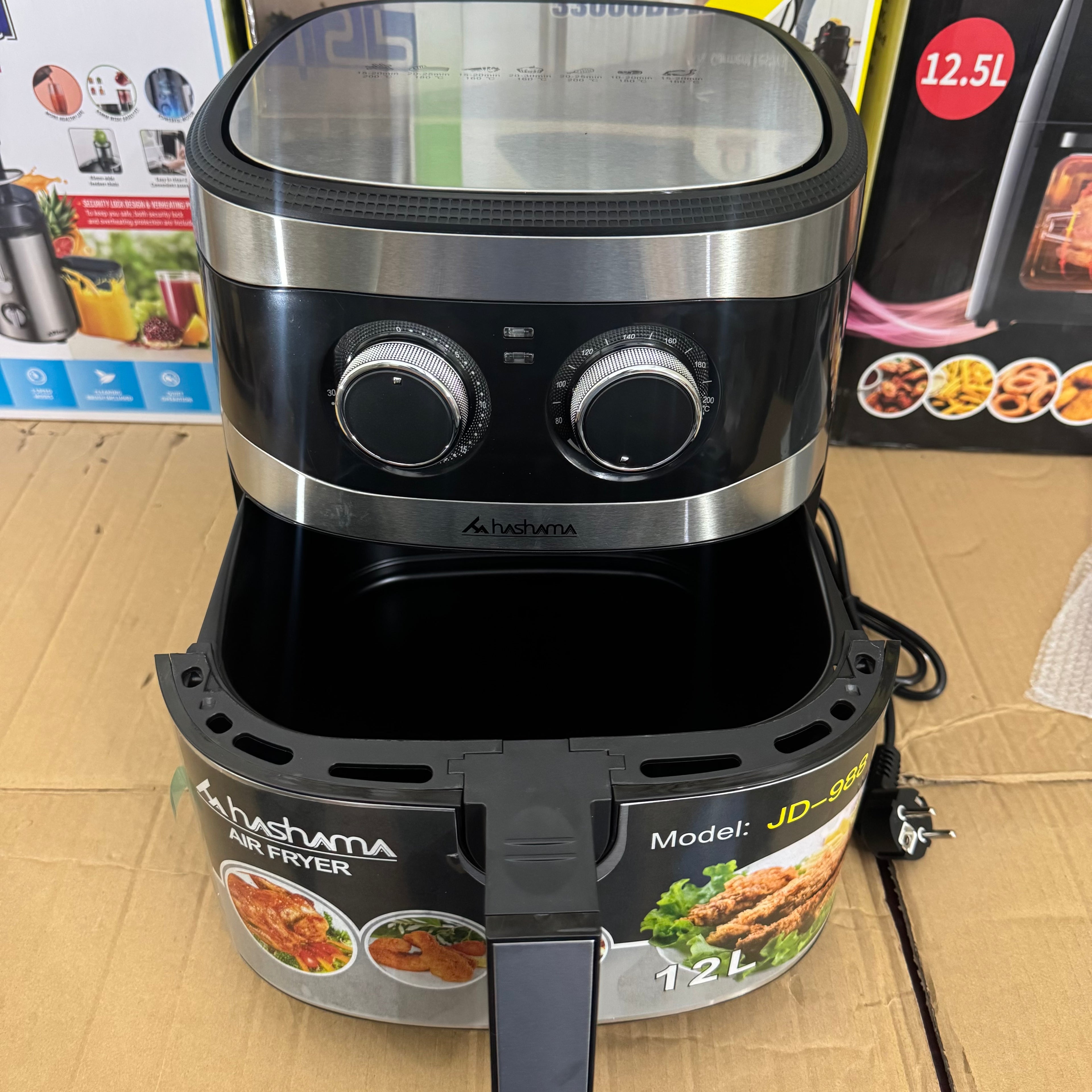 Hashama JD-988 The Chef Air Fryer Lot Imported