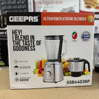 Geepas 600W Ultrapower Xtreme Blender GSB44036P