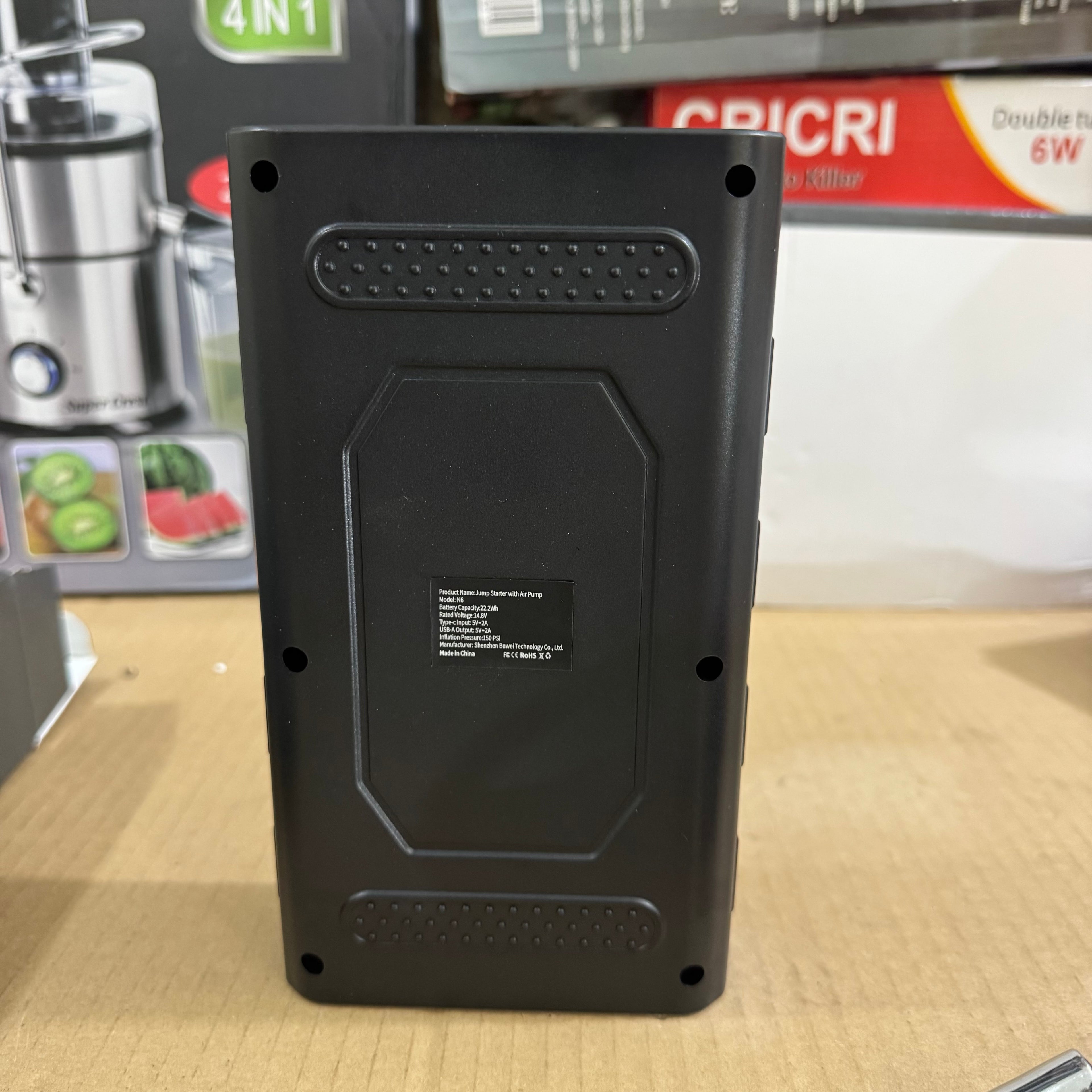 Gemini said Jump Starter with Air Pump (Model: N6) – Original Lot Imported
