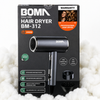 BOMN BM-312 Professional Hair Dryer 2200W | 3 Heat & 2 Speed Settings
