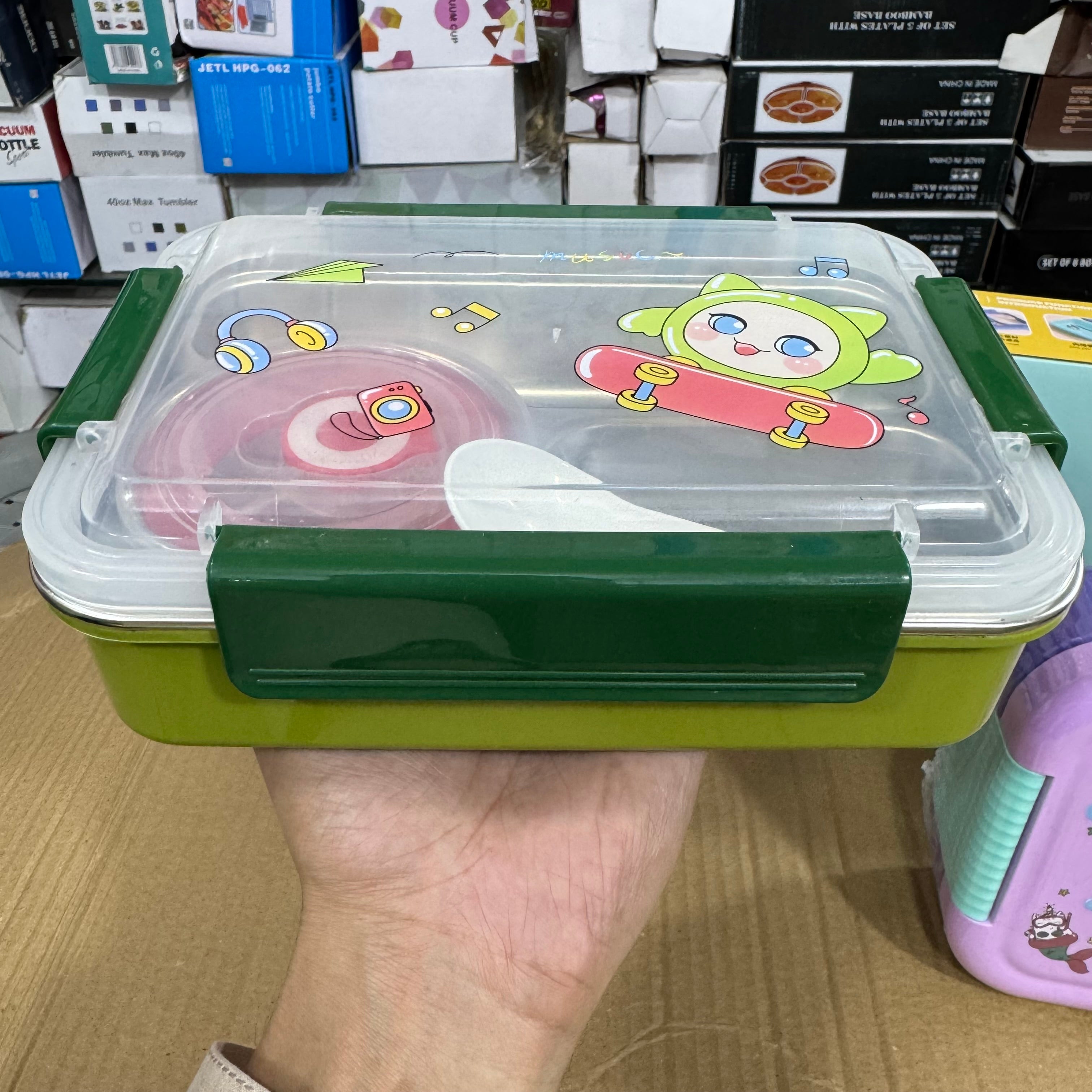 Lot Imported Stainless Steel Lunch Box