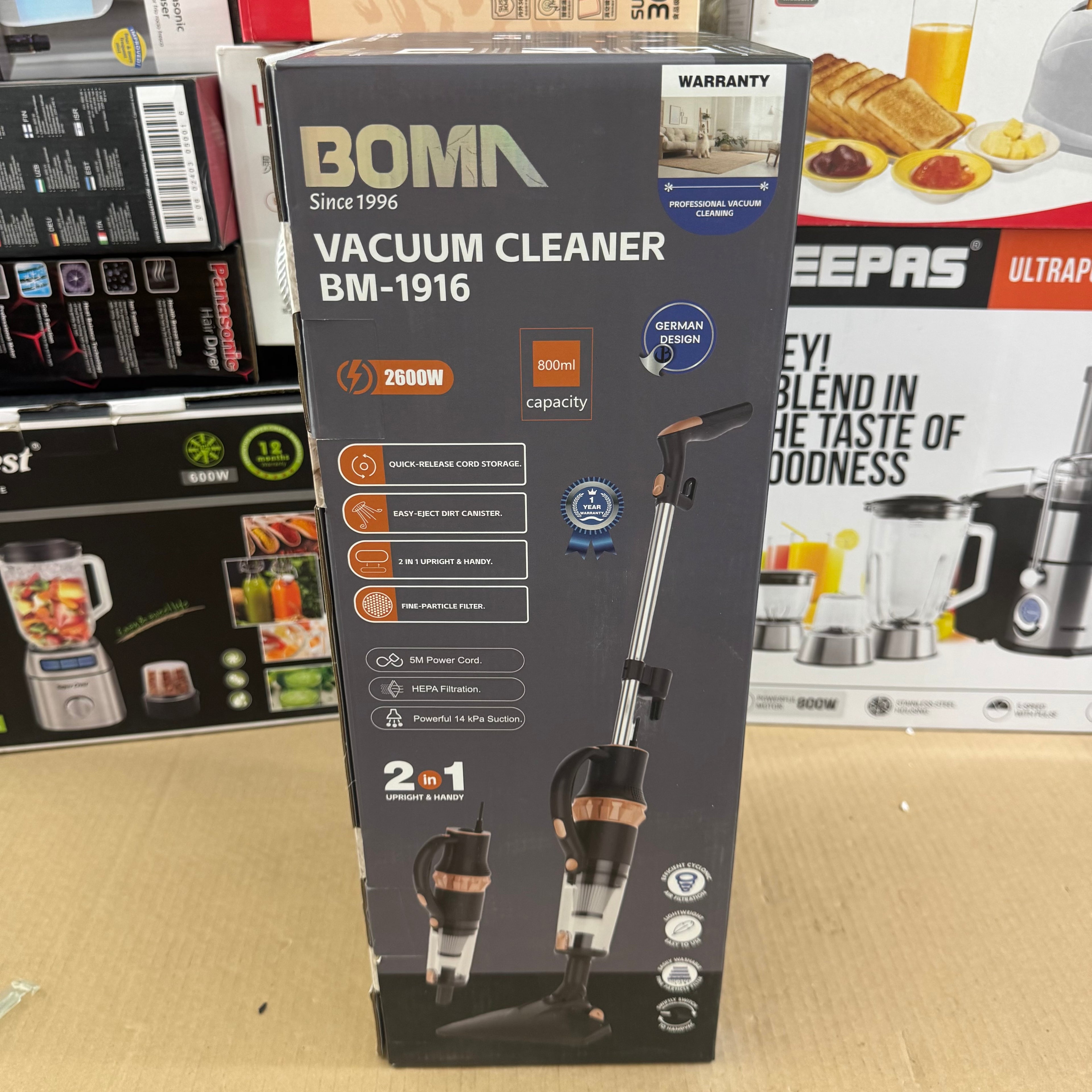 Boma 2-in-1 Vacuum Cleaner BM-1916