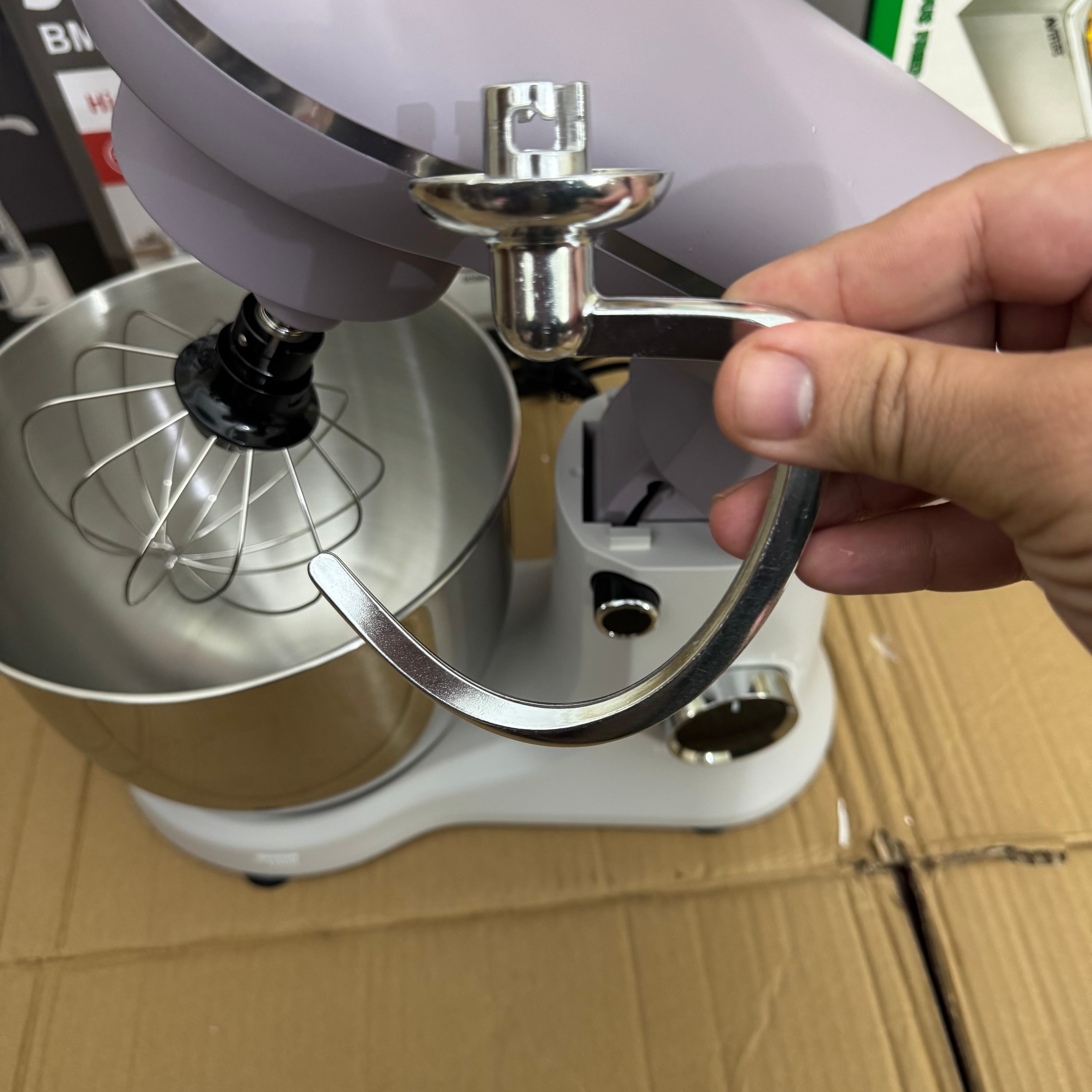 BOMA BM-6004 Professional Stand Mixer | 1500W 6L Kitchen Chef Machine