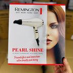 Remington Pearl Shine Hair Dryer – Tourmaline Ionic Hair Dryer for Smooth, Shiny Hair