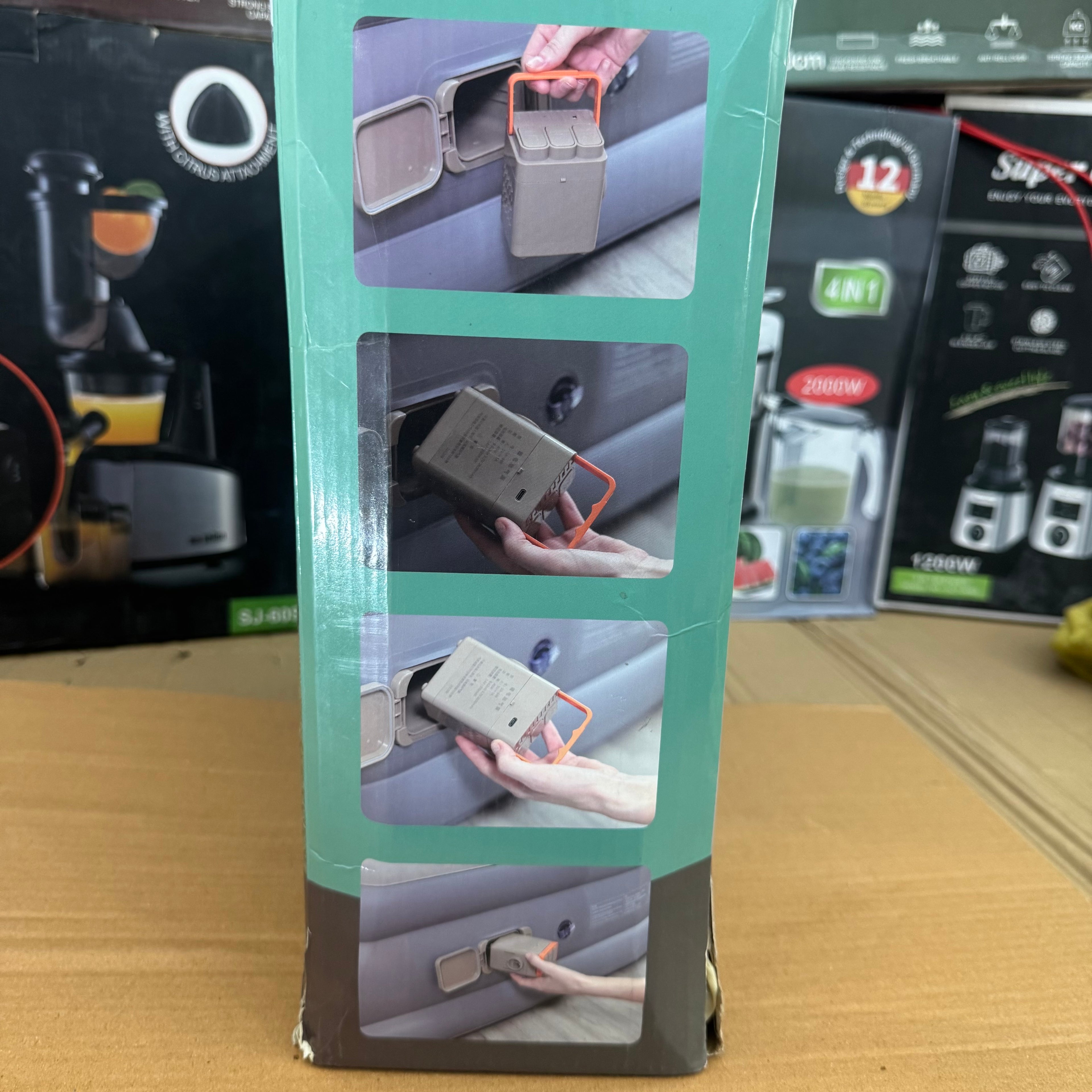 Leedsooy 93004 Double Size  Portable Air Mattress Lot Imported