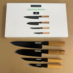 ZILLINGER Professional Japanese Knives 4-Piece Set - ZL-01 Lot Imported