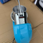 Electric Ice Crusher & Snow Cone Maker - Heavy Duty Dual Blade (Blue)