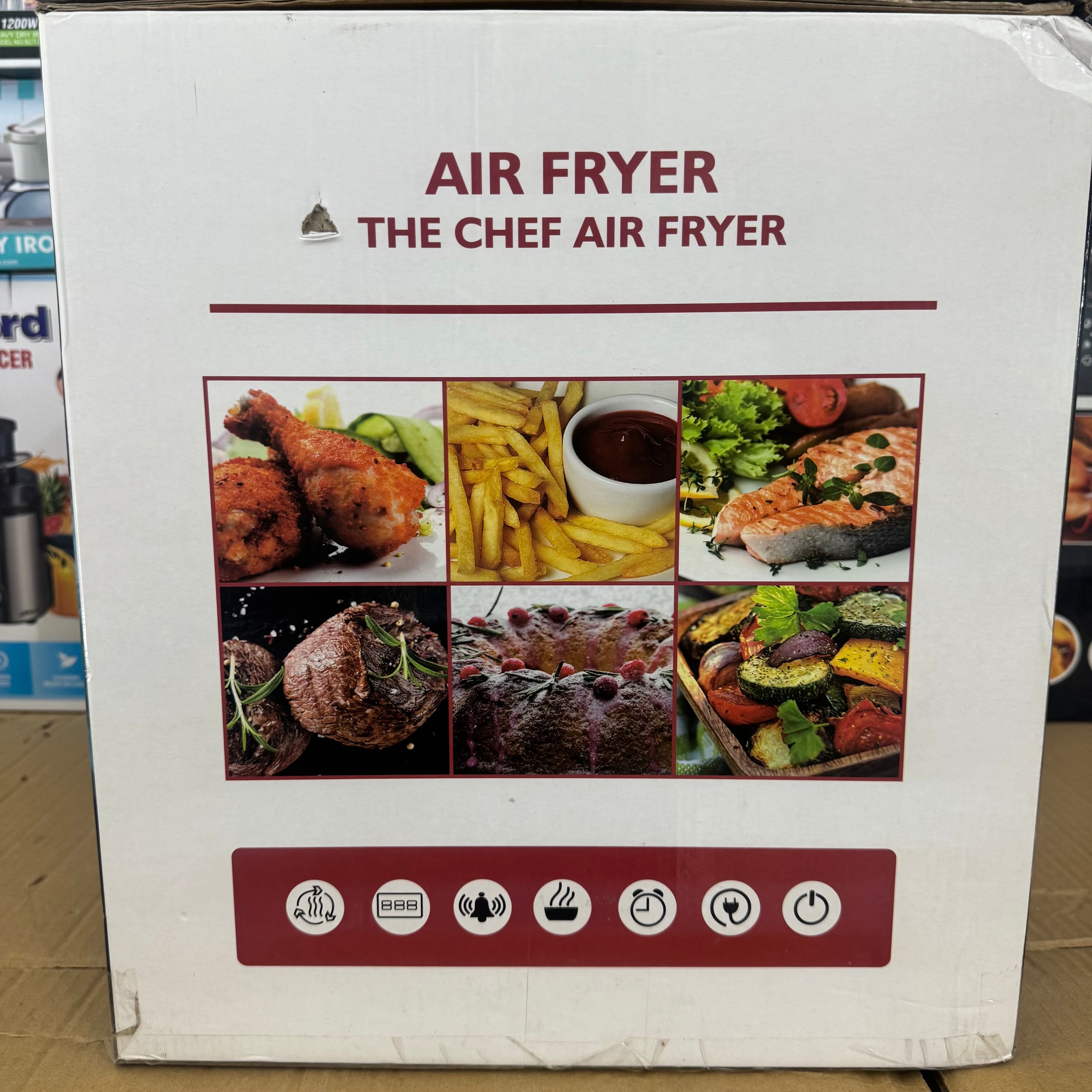 Hashama JD-988 The Chef Air Fryer Lot Imported