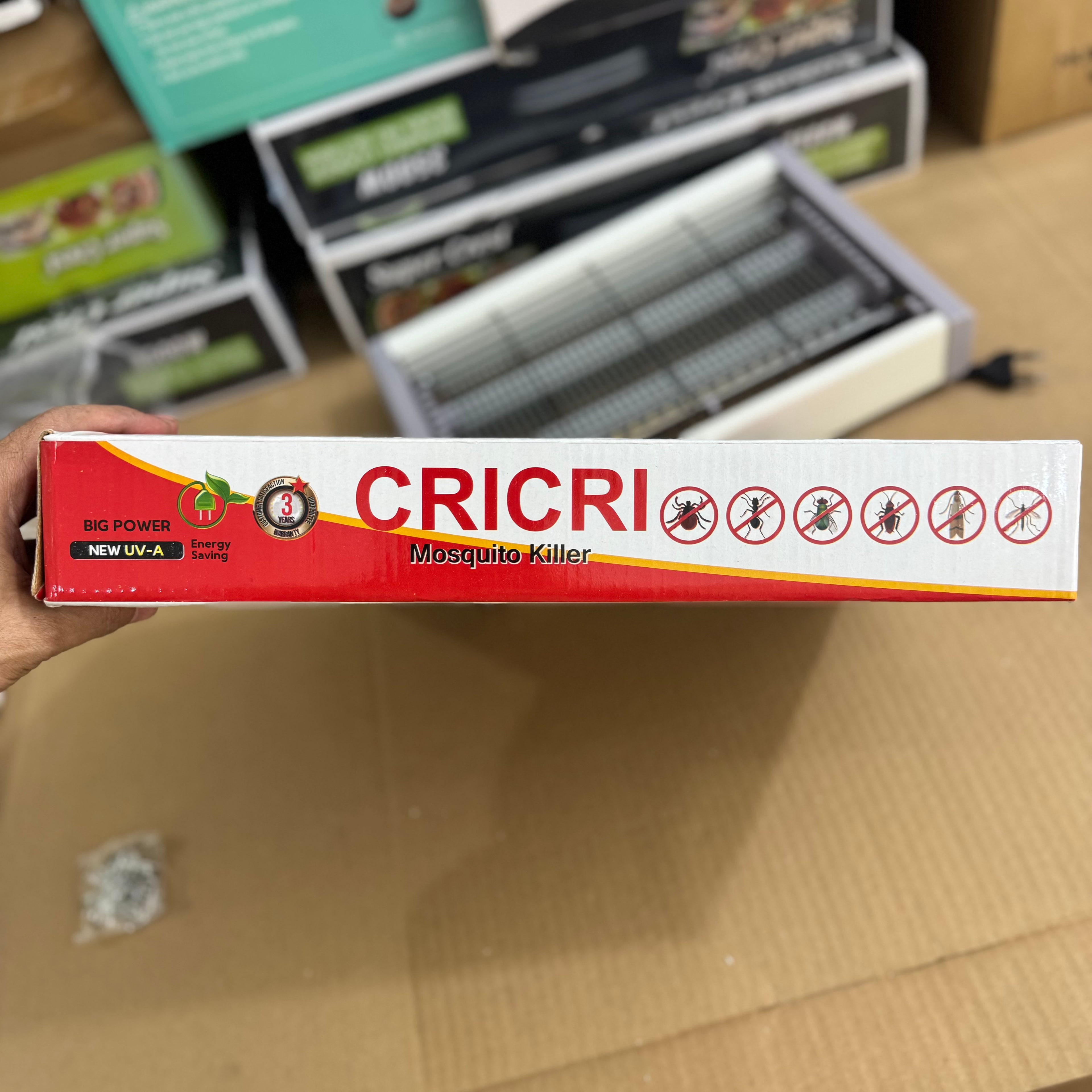 CRICRI Double Tube Electric Mosquito Killer Model SCT-9004 (Lot Imported)