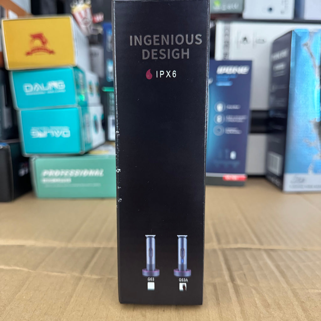 Lot Imported G63 Professional Hair Stylist Trimmer - IPX6 Waterproof Men's Grooming Kit