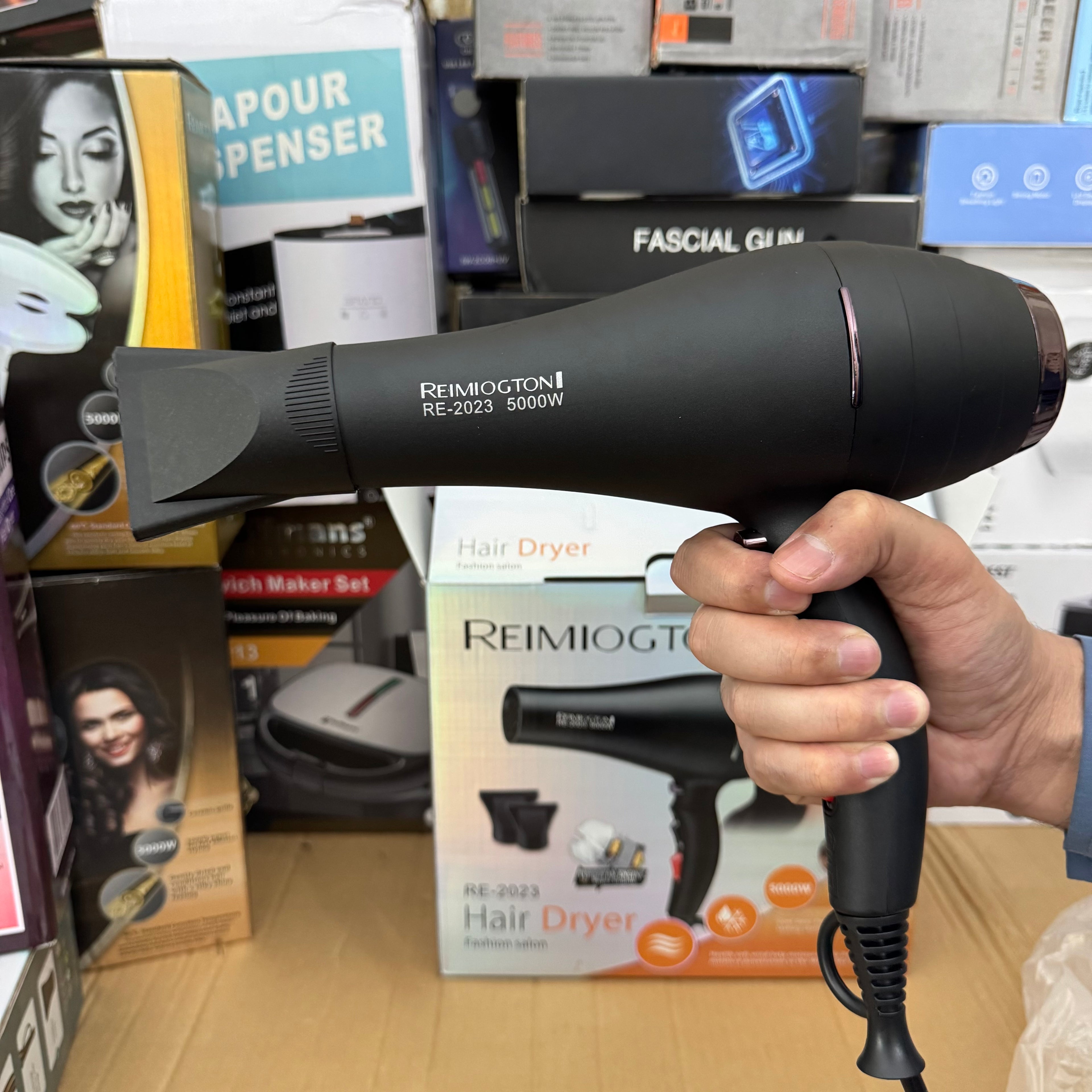 Lot Imported Reimiogton 5000W Professional Hair Dryer - (RE-2023)