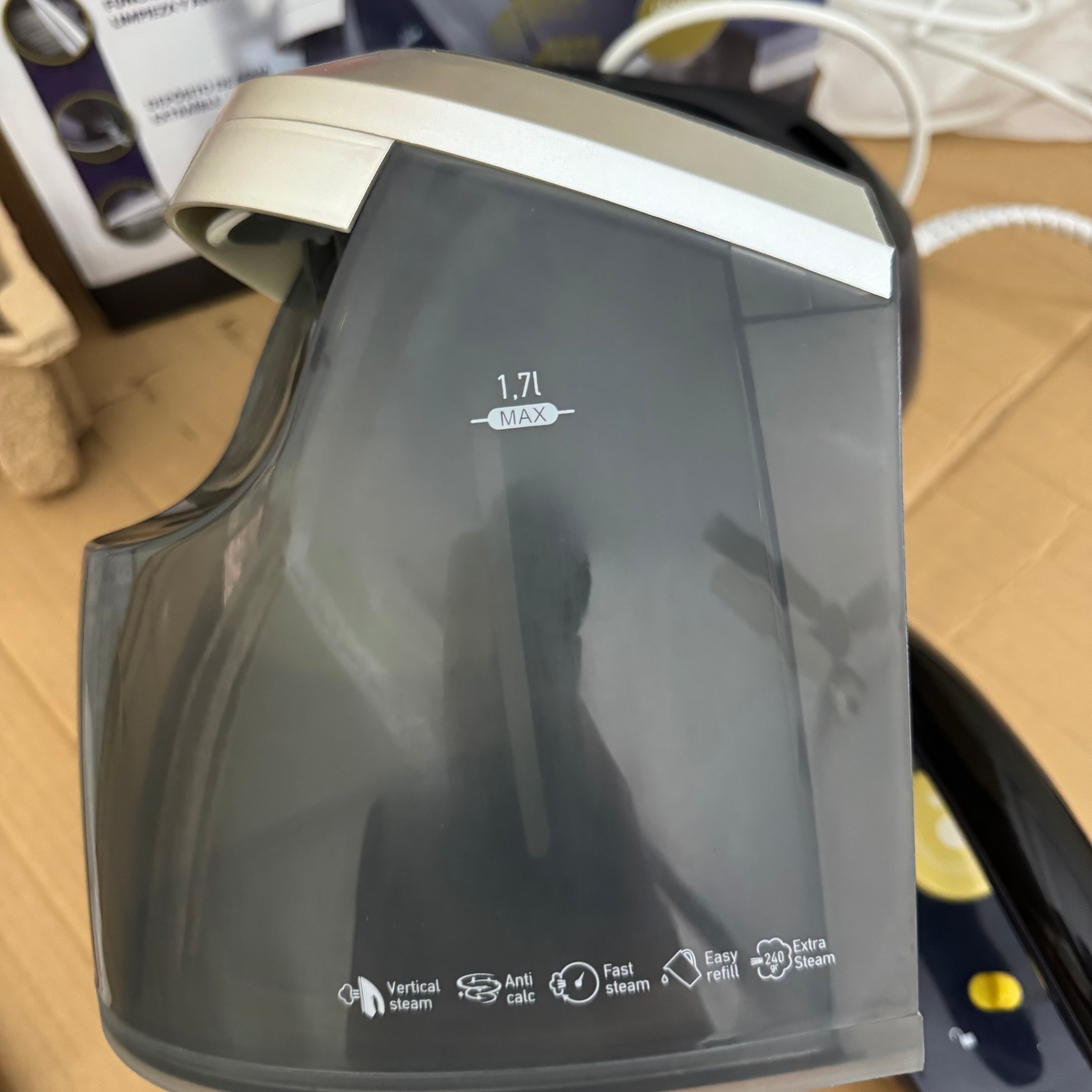 Fagor 1.7L Portable Ironing System with Anti-Calc Lot Imported