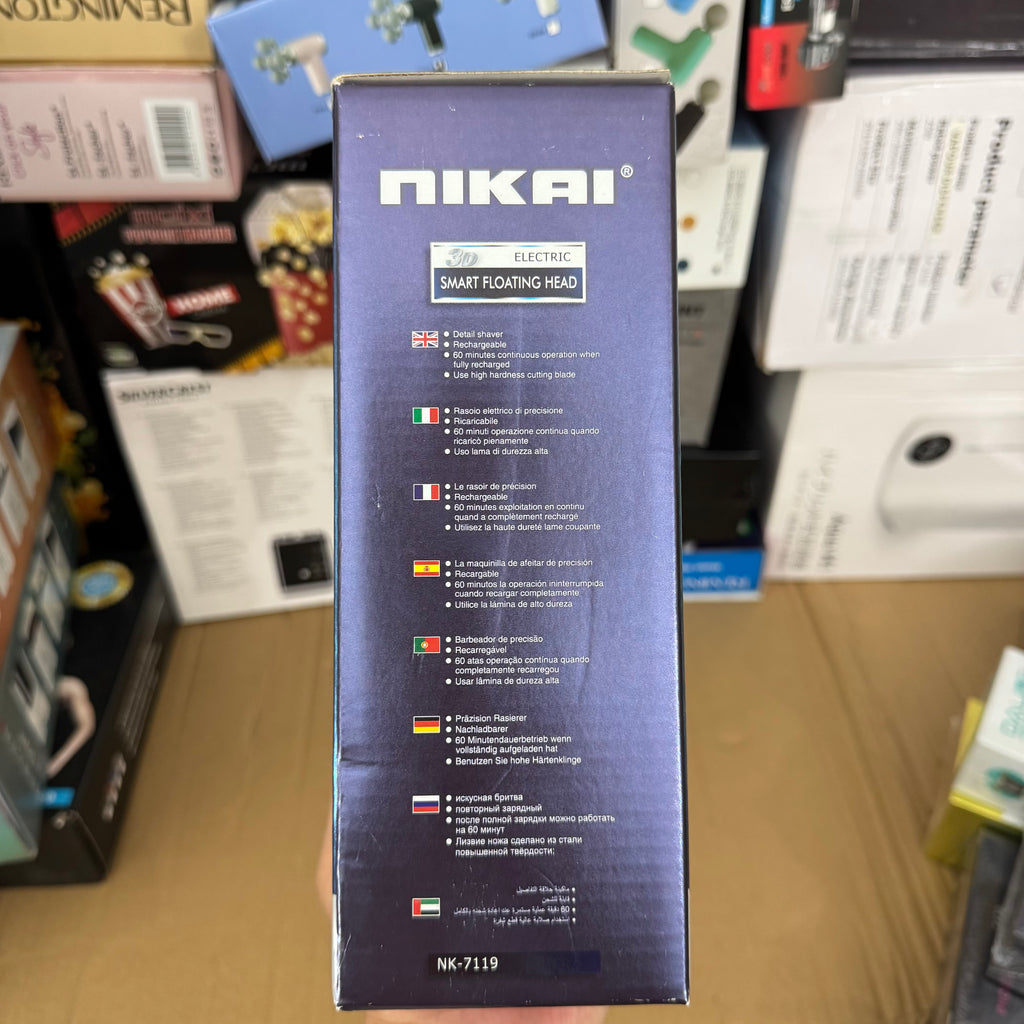 Lot Imported Nikai 3D Floating Razor - Model NK-7119