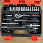 ShunDa 46-Piece 1/4" DR. Socket Set  Lot Imported