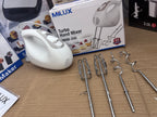 Milux Turbo Hand Mixer MHM-250 (Lot Imported) – Powerful Kitchen Hand Mixer in Pakistan