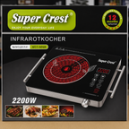 Super Crest 2200W Infrared Cooker - Model SCT-9048 6months warranty