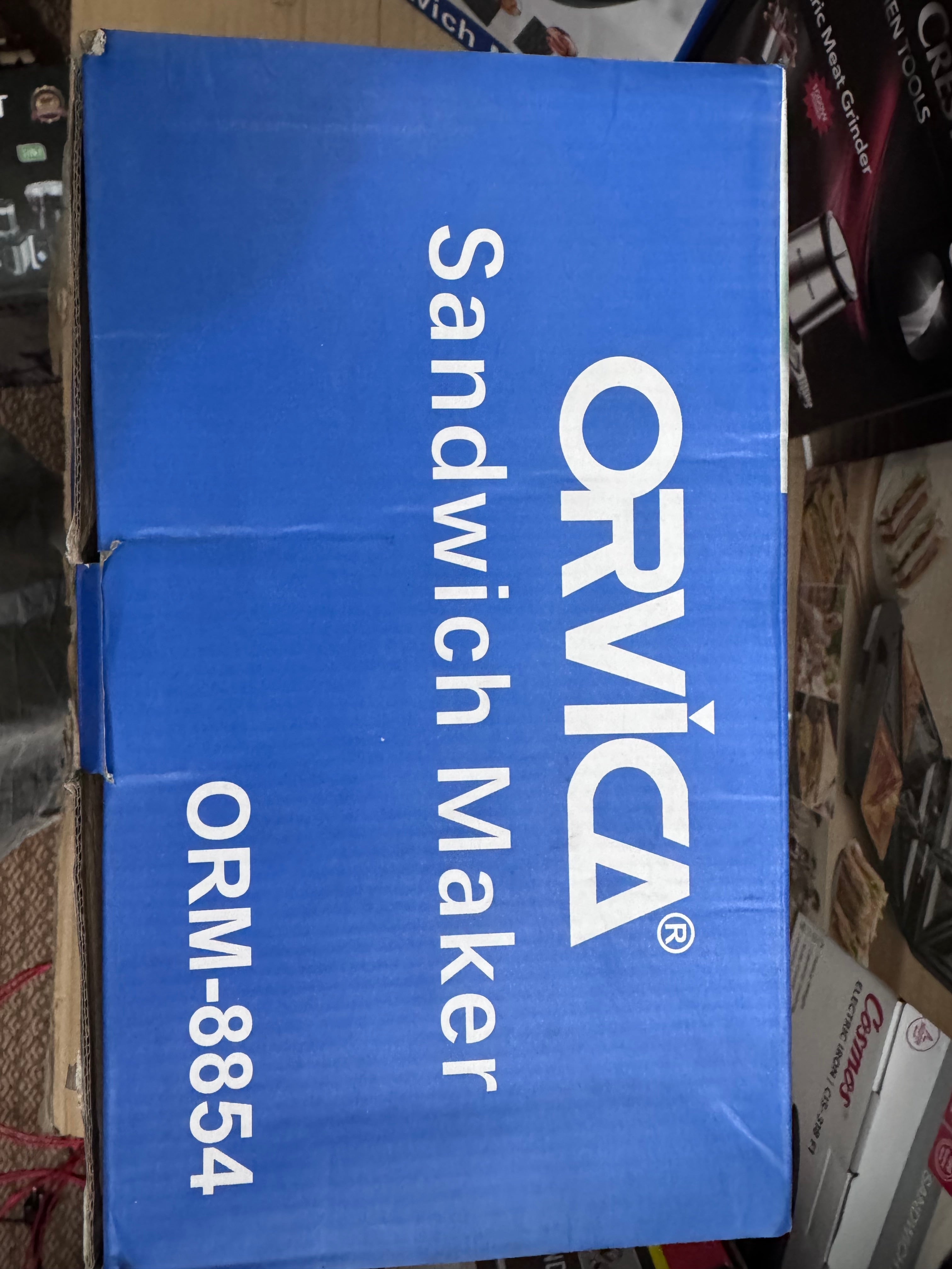 ORVICA ORM-8854 8-in-1 Sandwich Maker 2000W – Lot Imported | Multi Baker Machine in Pakistan