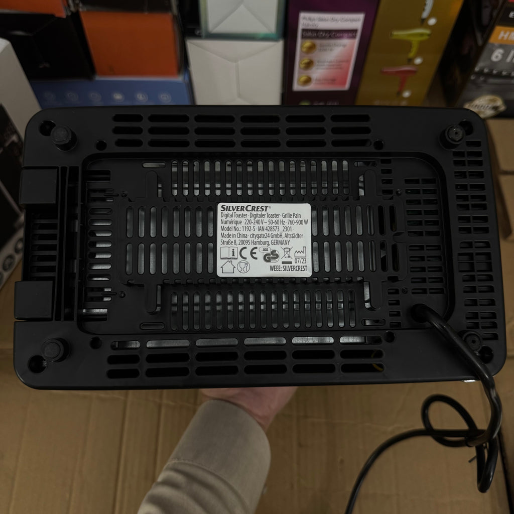 Lot Imported  Silver Crest Digital Toaster - Model PBT 20 (Cata) PHP 21