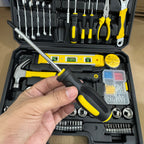 108-Piece Universal Tool Kit - Complete Home DIY Hardware Set with Carry Case German