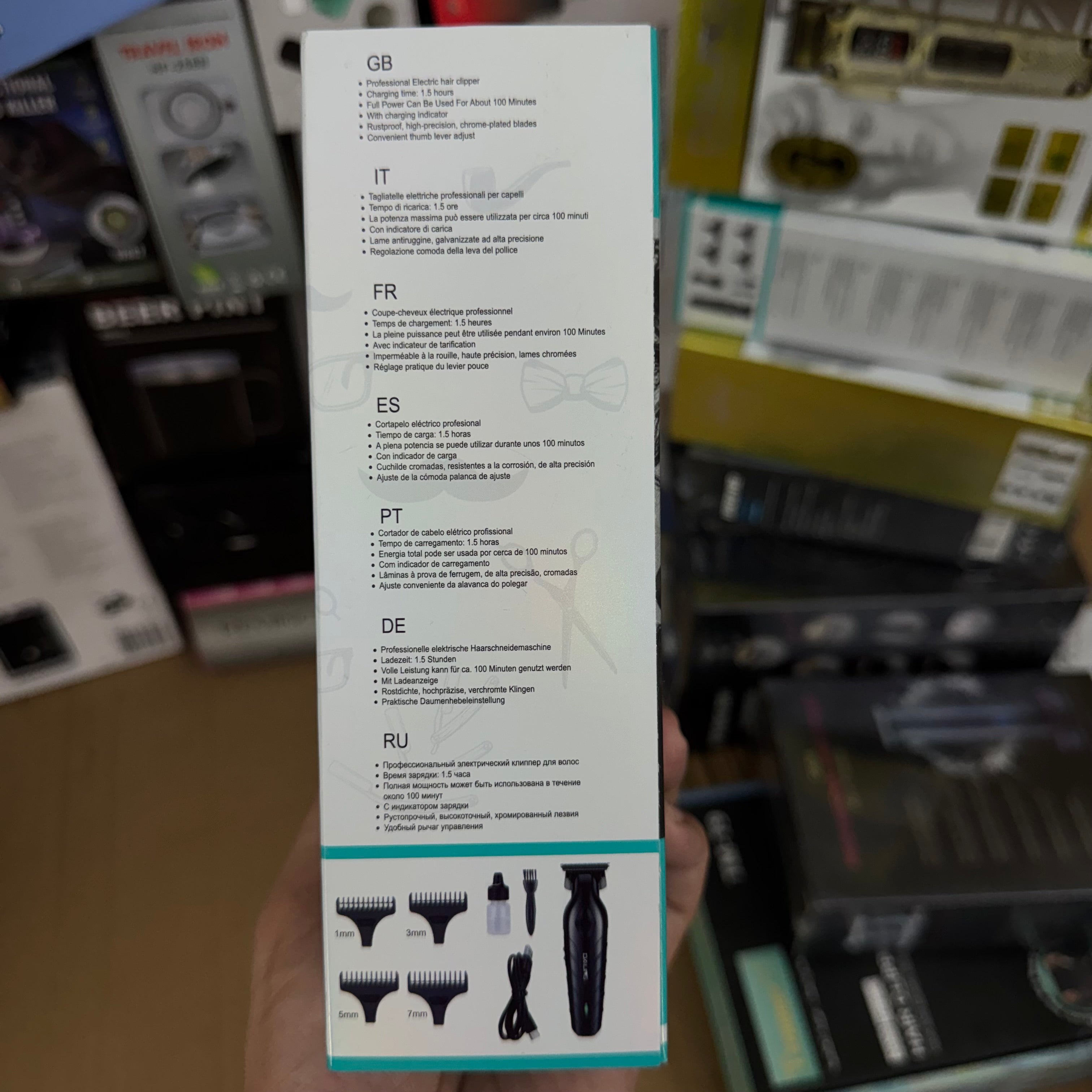 Lot Imported Daling DL-1767 Professional Hair Clipper - Cordless Trimmer