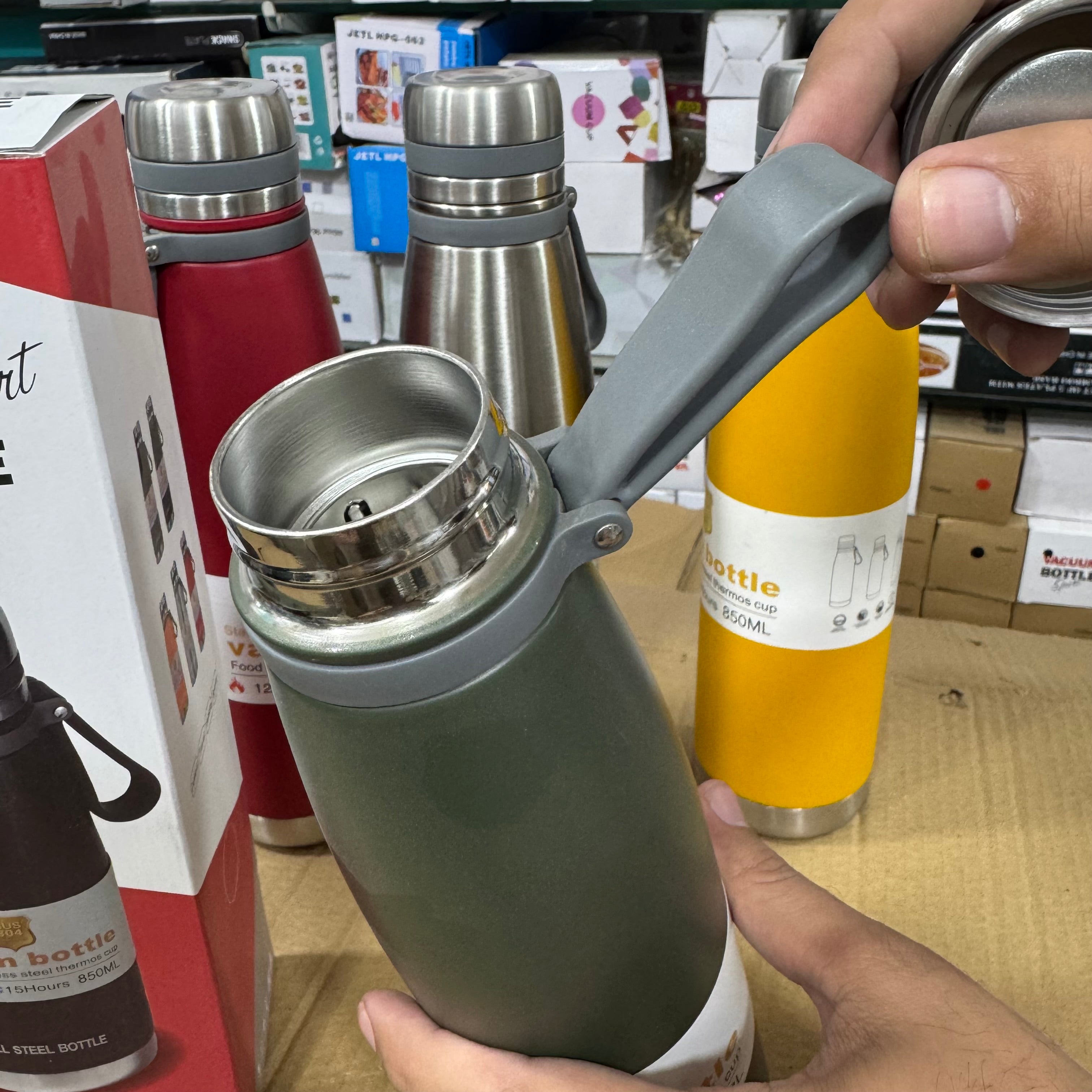 850ml Premium Imported Vacuum Sport Bottle