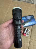 BOBITE P90 Rechargeable Flashlight – Lot Imported High Power Torch for Pakistan