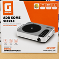 Geepas 3000W Digital Infrared Cooker GIC6922P-3K – 6months warranty