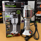 Super Crest 1000W Electric Coffee & Spice Grinder 150g | Heavy Duty Stainless Steel Powder Grinder