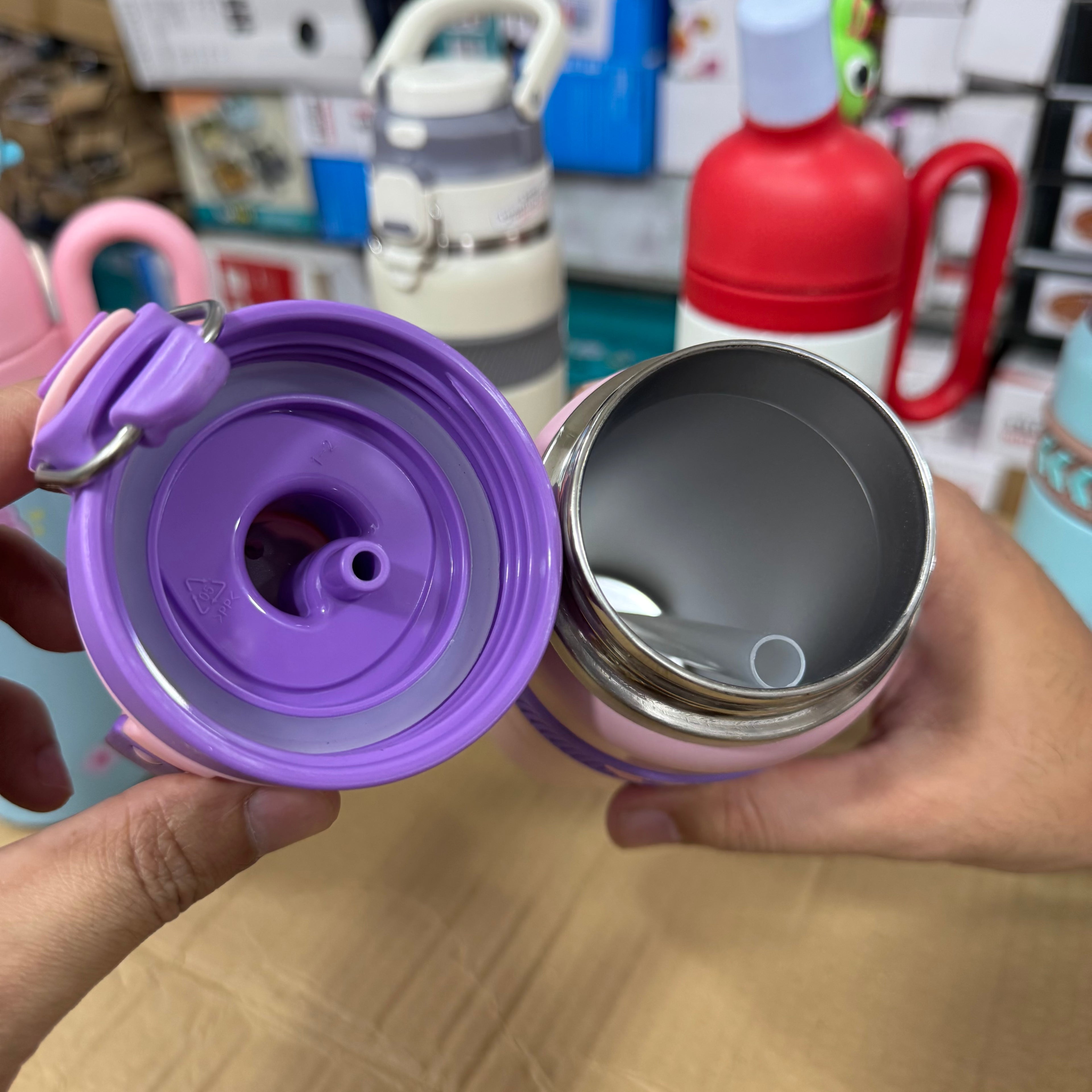 3D Bunny Kids Insulated Bottle Lot Imported