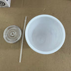 Gemini said Lot Imported Pearl Foam Double-Layer Tumbler 650ml. - BPA Free Cold Drink Cup