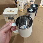 Lot Imported Leisure Time Insulated Coffee Mug